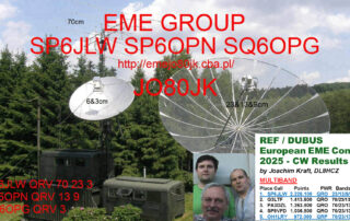 Kłodzka Grupa EME SP6JLW, SP6OPN, SQ6OPG